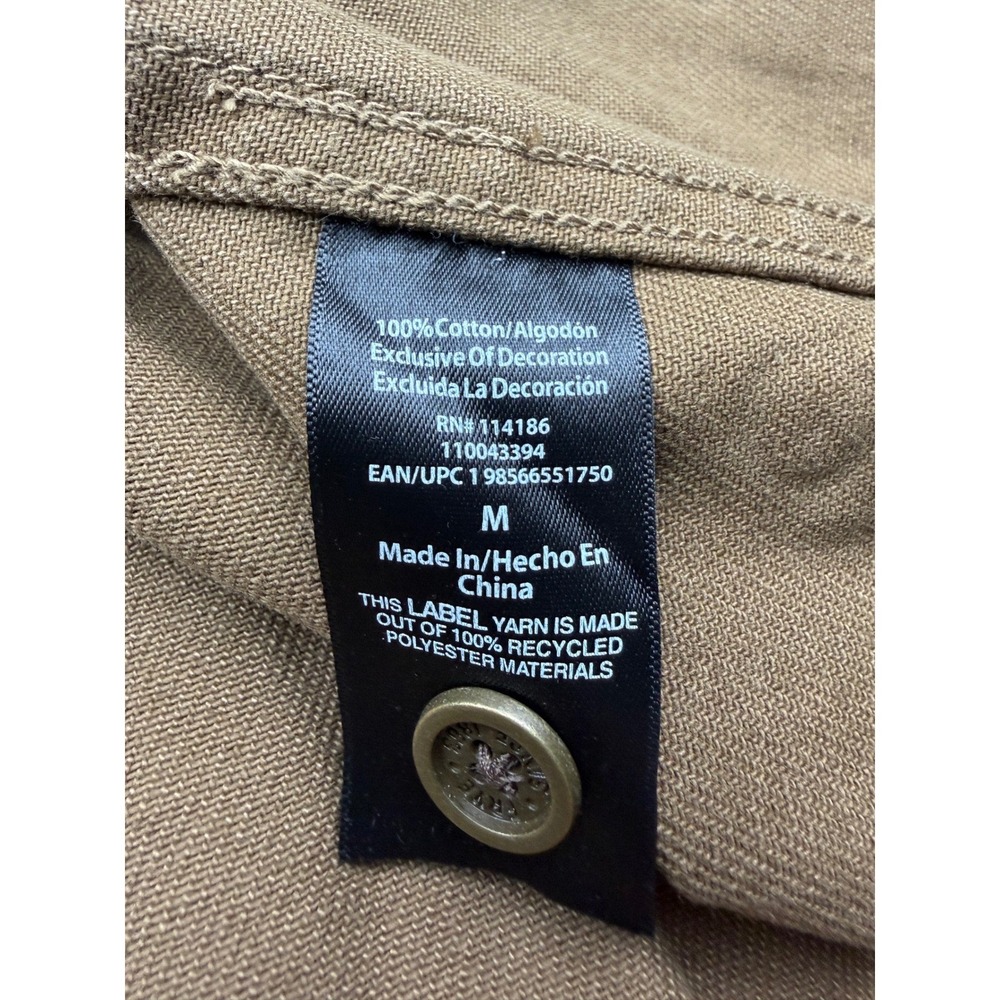 FRYE Barn Shackets Lot of 2 Mens Medium Brown Cotton Corduroy Collar Jackets NEW - Picture 5 of 12